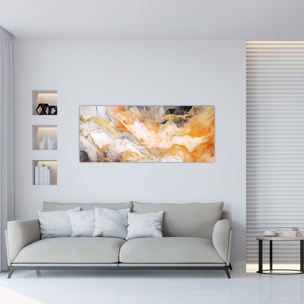 Tablou - Fond marmorat (120x50 cm)