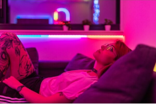 Bandă LED RGB dimabilă LINE 100xLED 1,5m Wi-Fi Twinkly TWL100STW-WEU