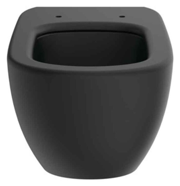 Vas WC suspendat Ideal Standard, Tesi, cu spalare Aquablade, negru mat