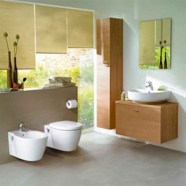 Vas WC suspendat Ideal Standard, Connect, cu funcție de bideu, alb