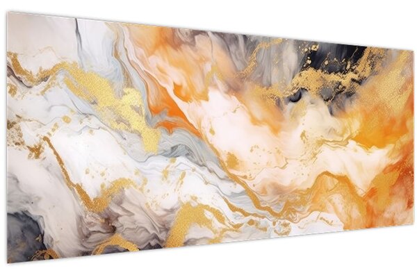 Tablou - Fond marmorat (120x50 cm)