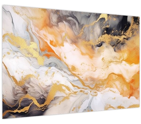Tablou - Fond marmorat (90x60 cm)