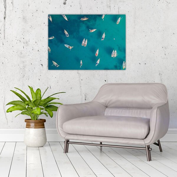 Tablou - Sailboats (70x50 cm)