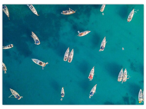 Tablou - Sailboats (70x50 cm)