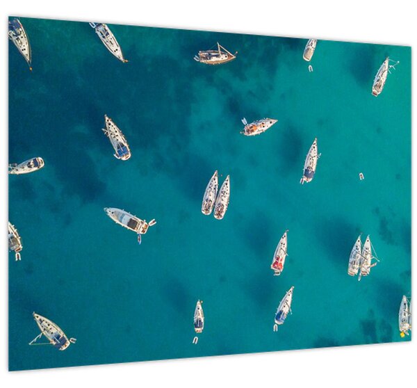 Tablou - Sailboats (70x50 cm)