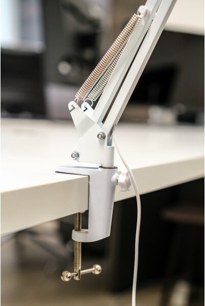 Lampă LED dimabilă de masă cu lupă LED/12W/5V 3000/4200/6000K alb Brilagi