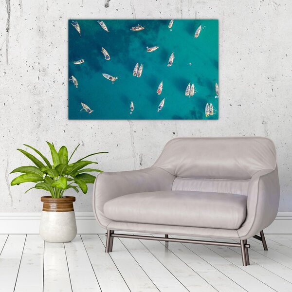 Tablou - Sailboats (90x60 cm)