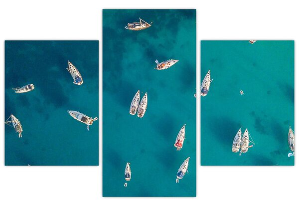 Tablou - Sailboats (90x60 cm)