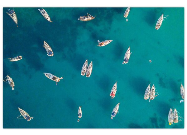 Tablou - Sailboats (90x60 cm)