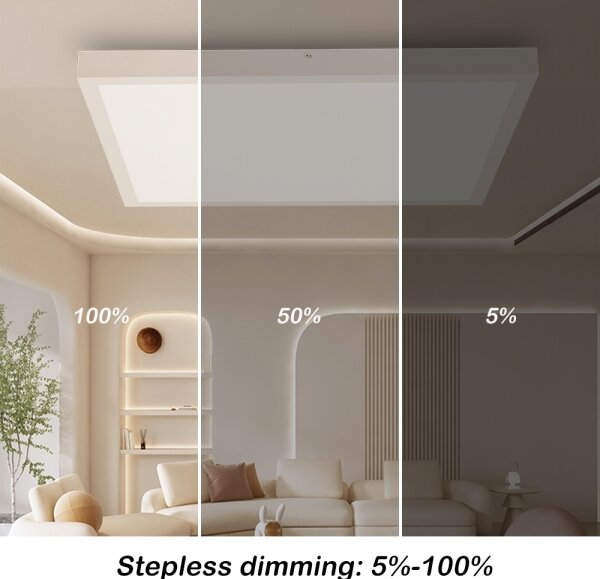 Brilagi-LED Corp de iluminat dimerizabil pentru baie FRAME SMART LED/50W/230V IP44 alb+telecomandă
