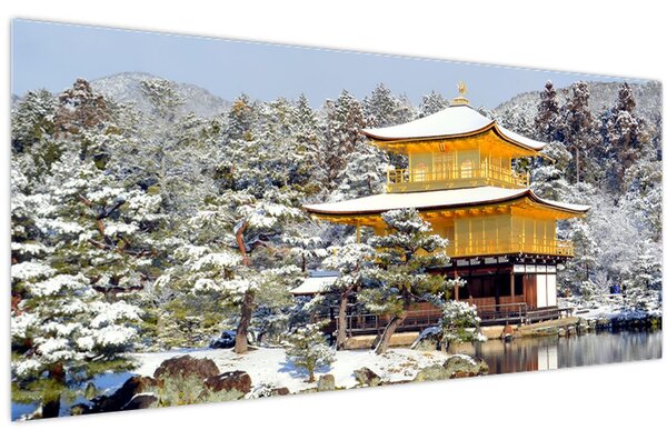 Tablou - Kinkakuji, Japonia (120x50 cm)