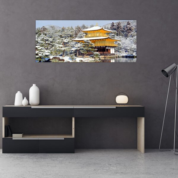 Tablou - Kinkakuji, Japonia (120x50 cm)
