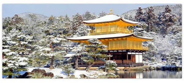Tablou - Kinkakuji, Japonia (120x50 cm)