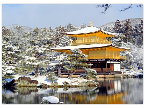Tablou - Kinkakuji, Japonia (70x50 cm)