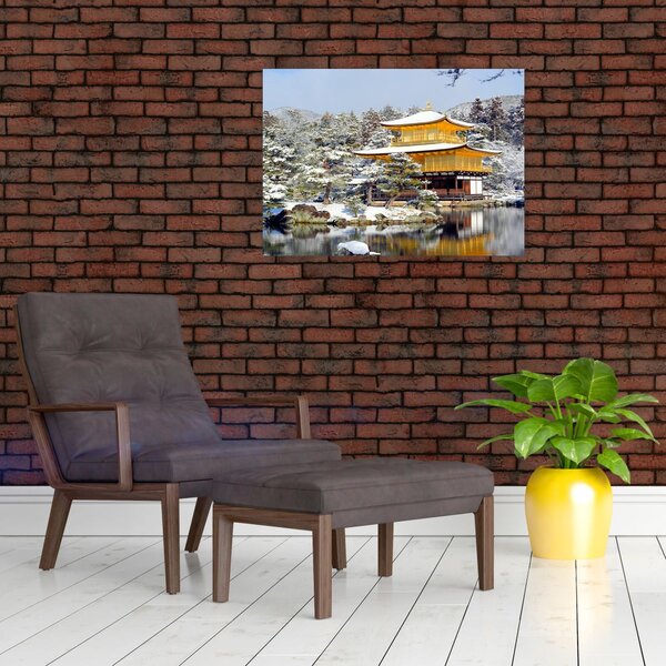Tablou - Kinkakuji, Japonia (70x50 cm)