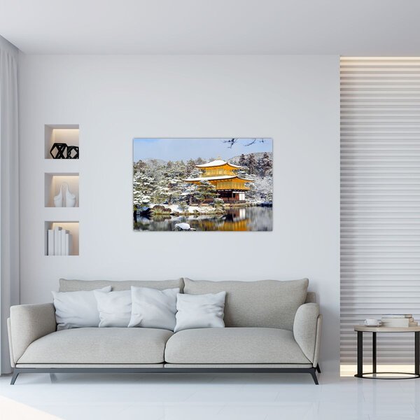 Tablou - Kinkakuji, Japonia (90x60 cm)