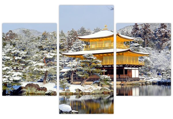 Tablou - Kinkakuji, Japonia (90x60 cm)
