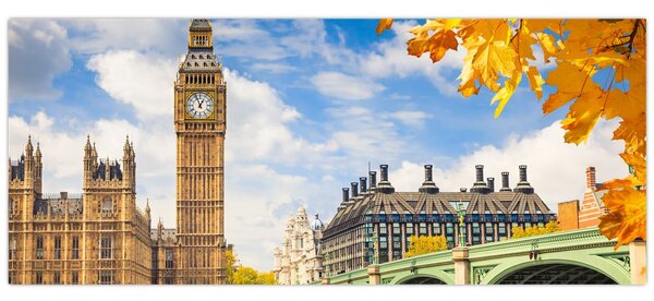 Tablou - Big Ben, Londra (120x50 cm)