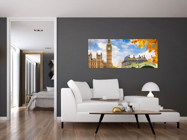 Tablou - Big Ben, Londra (120x50 cm)