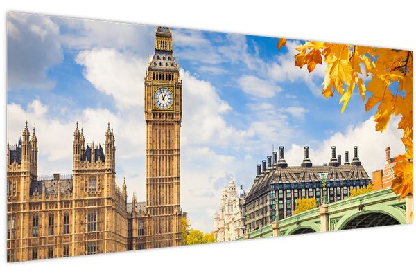 Tablou - Big Ben, Londra (120x50 cm)