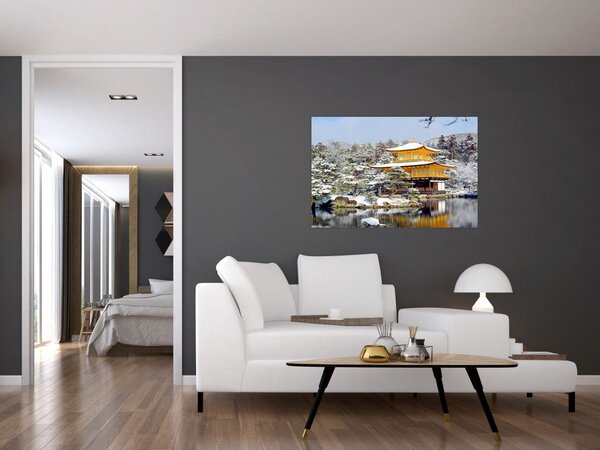 Tablou - Kinkakuji, Japonia (90x60 cm)
