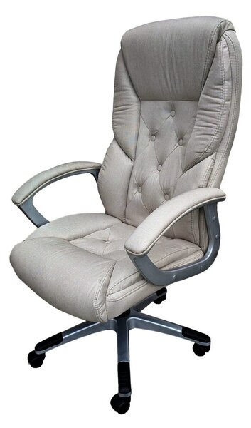 Scaun directorial Arka Chairs Comodo B26 PRO textil crem