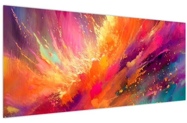 Tablou - Abstractizare dinamică (120x50 cm)