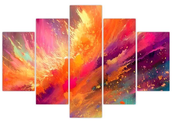 Tablou - Abstractizare dinamică (150x105 cm)