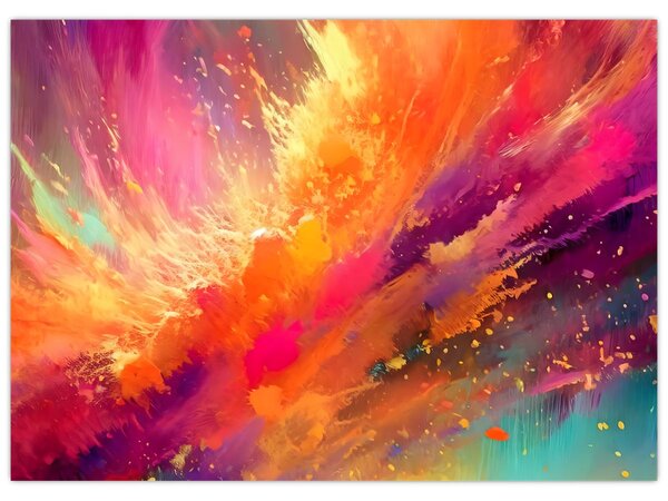 Tablou - Abstractizare dinamică (70x50 cm)