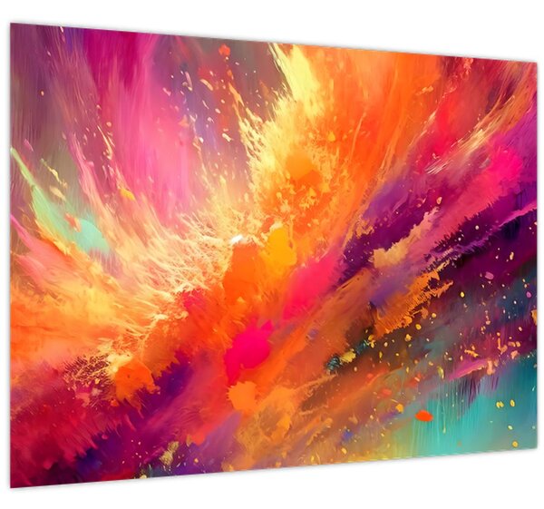 Tablou - Abstractizare dinamică (70x50 cm)