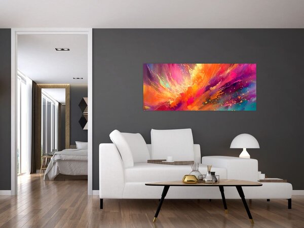 Tablou - Abstractizare dinamică (120x50 cm)