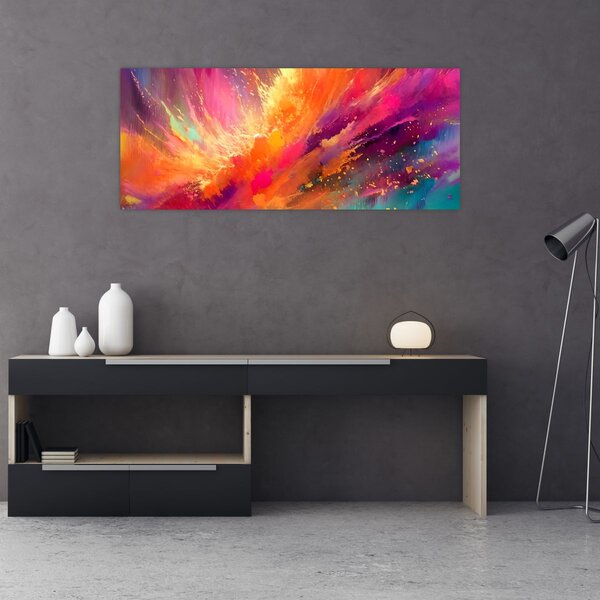 Tablou - Abstractizare dinamică (120x50 cm)