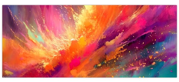 Tablou - Abstractizare dinamică (120x50 cm)