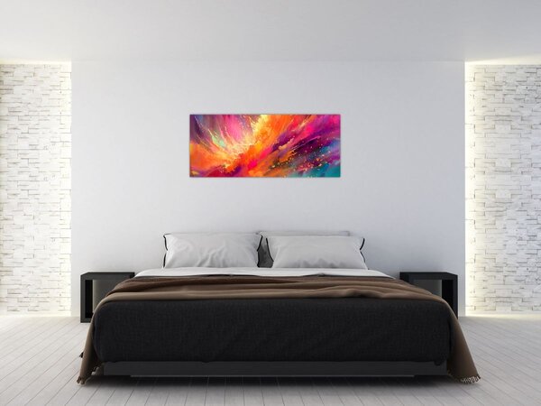 Tablou - Abstractizare dinamică (120x50 cm)