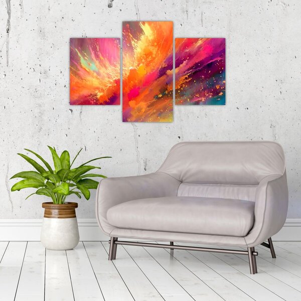 Tablou - Abstractizare dinamică (90x60 cm)