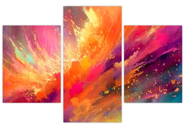 Tablou - Abstractizare dinamică (90x60 cm)