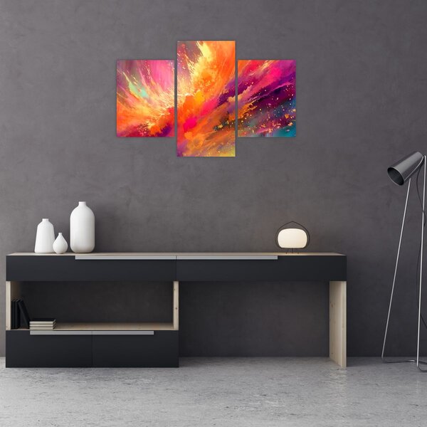 Tablou - Abstractizare dinamică (90x60 cm)