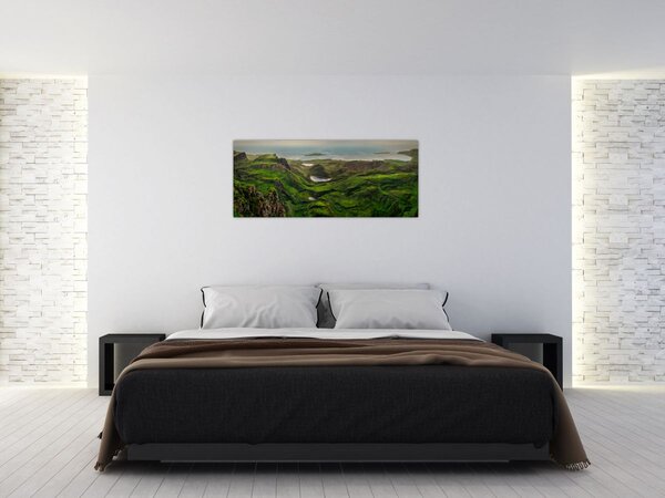 Tablou - Quiraing, Scoția (120x50 cm)