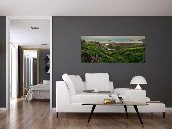 Tablou - Quiraing, Scoția (120x50 cm)