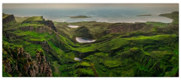Tablou - Quiraing, Scoția (120x50 cm)