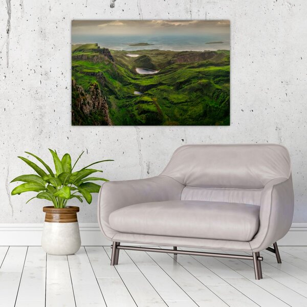 Tablou - Quiraing, Scoția (90x60 cm)