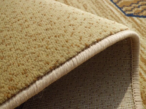 Covor Lotos 538-180, Dreptunghiular, Bej Crem/Maro, Dreptunghi, 80x200