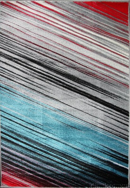 Model Stripes 11009, Covor Dreptunghiular, Multicolor Multicolor, Dreptunghi, 80 x 150