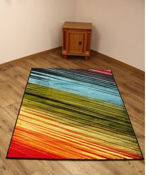 Covor Living Dormitor, Model 11009 130, Multicolor Multicolor, Dreptunghi, 80x150