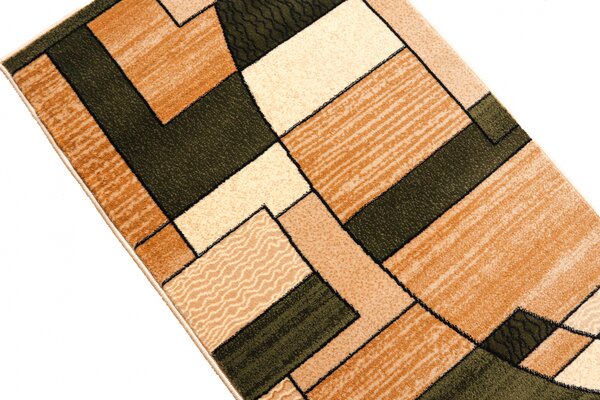 Covor Lotos 538-836, Marime 80 x 150 cm, Verde, Inaltime Fir 8 mm, Antialergic, Polipropilena, Living, Dormitor, Sufragerie, Birou 80 x 150