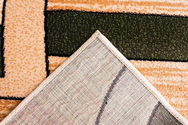 Covor Lotos 538-836, Marime 80 x 150 cm, Verde, Inaltime Fir 8 mm, Antialergic, Polipropilena, Living, Dormitor, Sufragerie, Birou 80 x 150