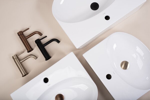 Lavoar ceramic pentru blat REA Kim 52