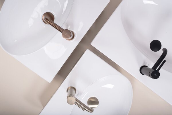 Lavoar ceramic pentru blat REA Kim 52