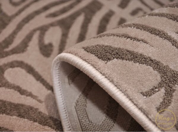 Covor Sufragerie, Model Sofia Zebra 41006 1103, Covor Dreptnghiular, Maro Maro, Dreptunghi, 120 x 200