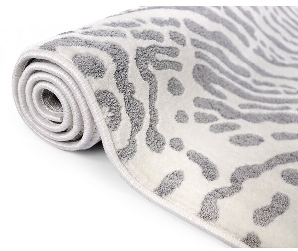 Covor Sufragerie Dormitor, Model Sofia 41009 1166, Gri 120 x 200